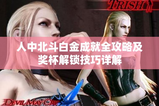 人中北斗白金成就全攻略及奖杯解锁技巧详解