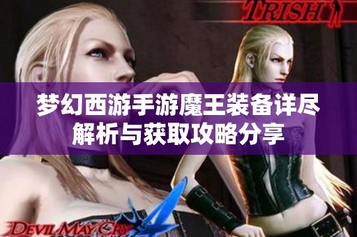 梦幻西游手游魔王装备详尽解析与获取攻略分享