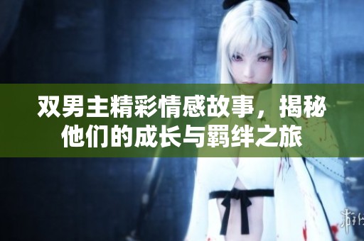 双男主精彩情感故事，揭秘他们的成长与羁绊之旅