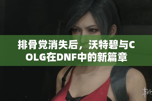 排骨党消失后，沃特碧与COLG在DNF中的新篇章