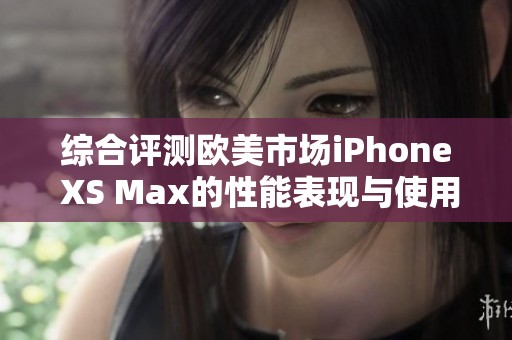 综合评测欧美市场iPhone XS Max的性能表现与使用体验