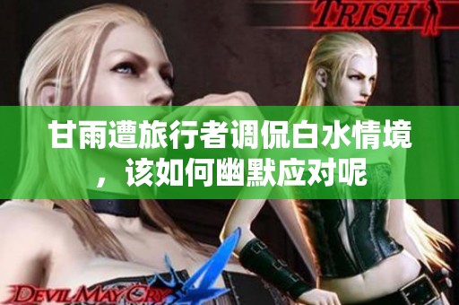 甘雨遭旅行者调侃白水情境，该如何幽默应对呢