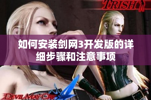 如何安装剑网3开发版的详细步骤和注意事项
