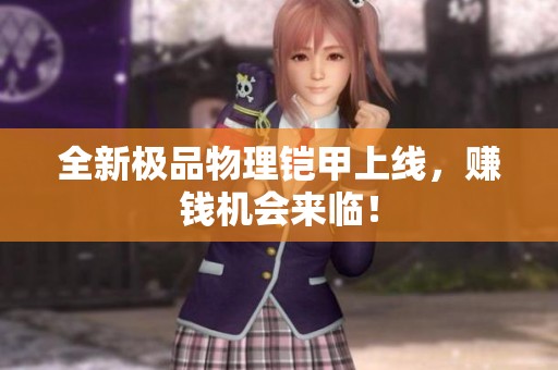 全新极品物理铠甲上线，赚钱机会来临！