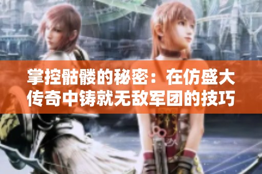 掌控骷髅的秘密：在仿盛大传奇中铸就无敌军团的技巧