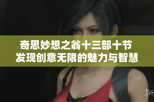 奇思妙想之翁十三部十节 发现创意无限的魅力与智慧