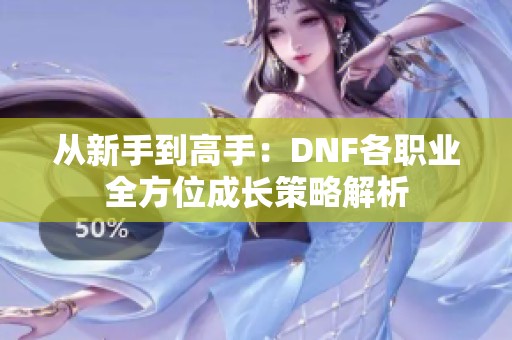 从新手到高手：DNF各职业全方位成长策略解析