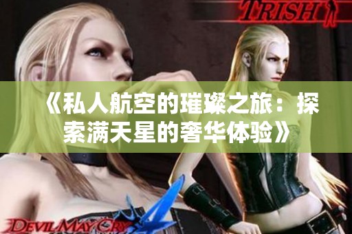 《私人航空的璀璨之旅：探索满天星的奢华体验》