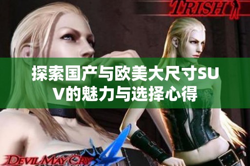 探索国产与欧美大尺寸SUV的魅力与选择心得