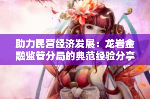 助力民营经济发展：龙岩金融监管分局的典范经验分享