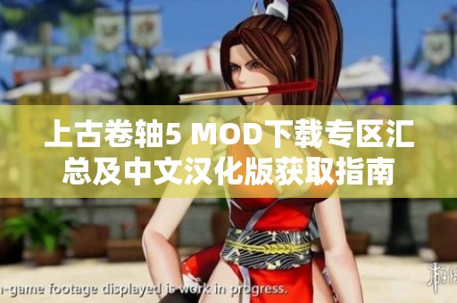 上古卷轴5 MOD下载专区汇总及中文汉化版获取指南
