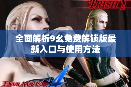 全面解析9幺免费解锁版最新入口与使用方法