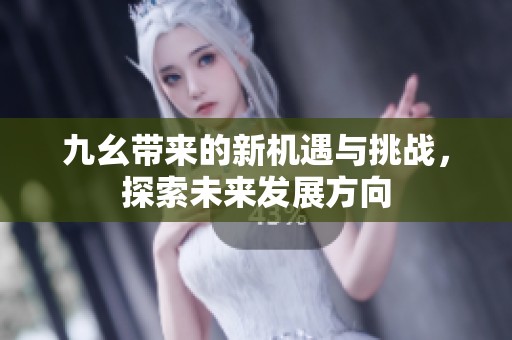 九幺带来的新机遇与挑战，探索未来发展方向