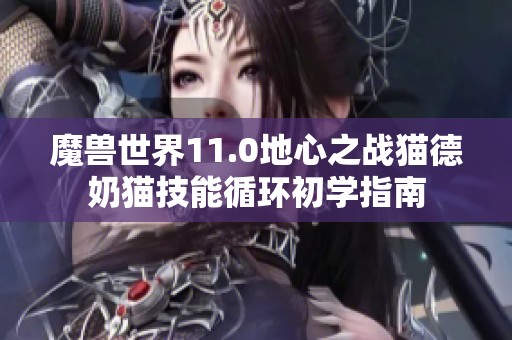 魔兽世界11.0地心之战猫德奶猫技能循环初学指南