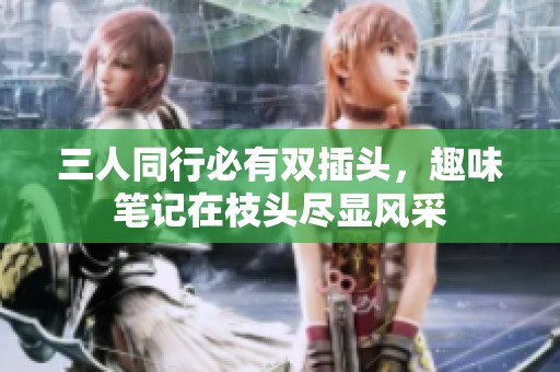 三人同行必有双插头，趣味笔记在枝头尽显风采
