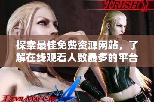 探索最佳免费资源网站，了解在线观看人数最多的平台