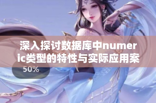 深入探讨数据库中numeric类型的特性与实际应用案例