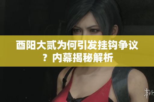 酉阳大贰为何引发挂钩争议？内幕揭秘解析