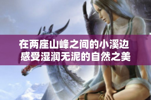 在两座山峰之间的小溪边 感受湿润无泥的自然之美