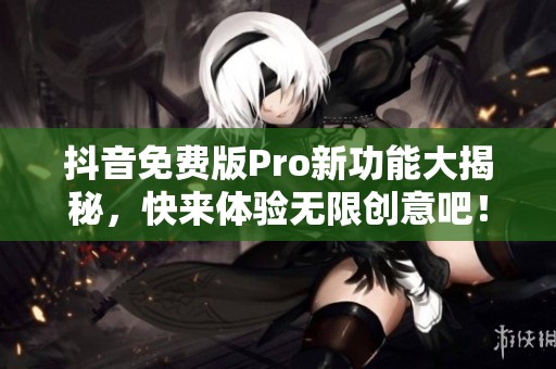 抖音免费版Pro新功能大揭秘，快来体验无限创意吧！