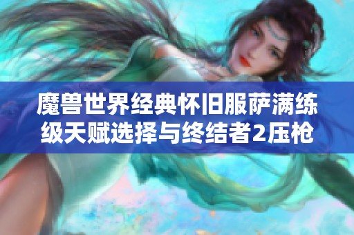 魔兽世界经典怀旧服萨满练级天赋选择与终结者2压枪技巧解析