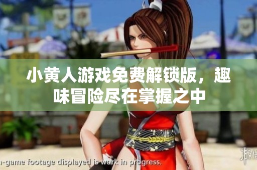 小黄人游戏免费解锁版，趣味冒险尽在掌握之中