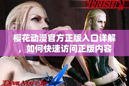 樱花动漫官方正版入口详解，如何快速访问正版内容