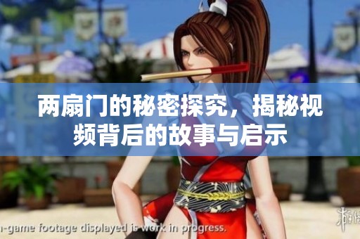 两扇门的秘密探究，揭秘视频背后的故事与启示