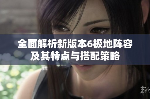 全面解析新版本6极地阵容及其特点与搭配策略