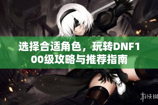 选择合适角色，玩转DNF100级攻略与推荐指南