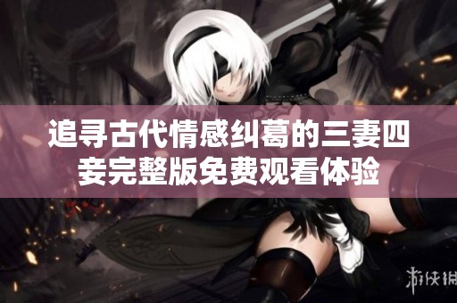 追寻古代情感纠葛的三妻四妾完整版免费观看体验