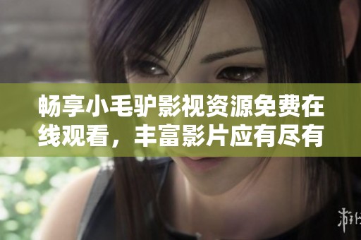 畅享小毛驴影视资源免费在线观看，丰富影片应有尽有