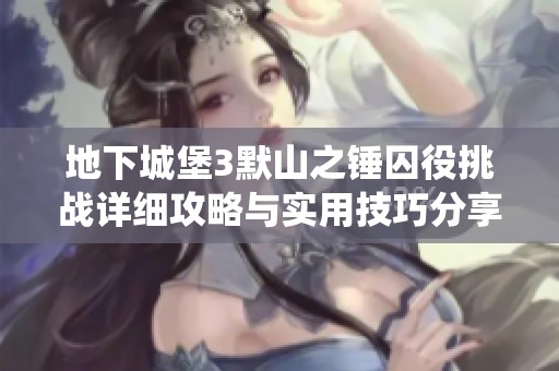 地下城堡3默山之锤囚役挑战详细攻略与实用技巧分享