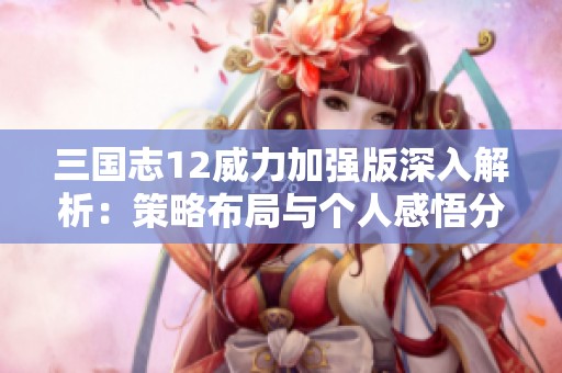 三国志12威力加强版深入解析：策略布局与个人感悟分享