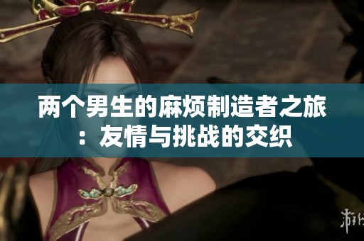 两个男生的麻烦制造者之旅：友情与挑战的交织