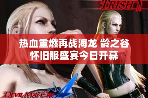 热血重燃再战海龙 龄之谷怀旧服盛宴今日开幕