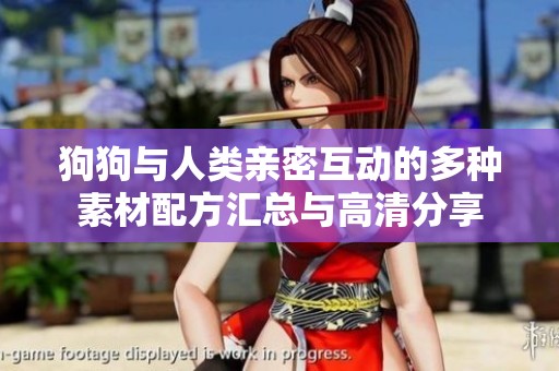 狗狗与人类亲密互动的多种素材配方汇总与高清分享