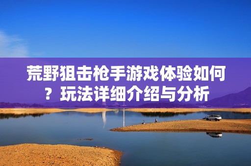 荒野狙击枪手游戏体验如何？玩法详细介绍与分析