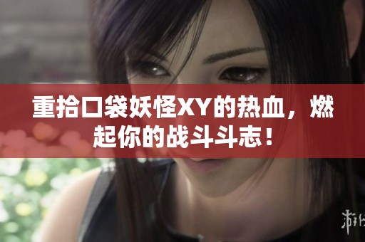重拾口袋妖怪XY的热血，燃起你的战斗斗志！