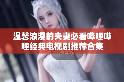 温馨浪漫的夫妻必看哔哩哔哩经典电视剧推荐合集