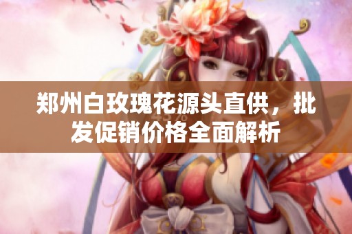 郑州白玫瑰花源头直供，批发促销价格全面解析