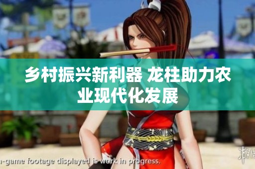 乡村振兴新利器 龙柱助力农业现代化发展