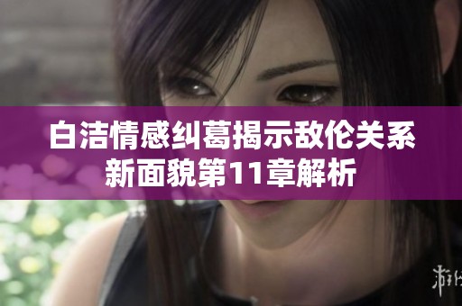 白洁情感纠葛揭示敌伦关系新面貌第11章解析
