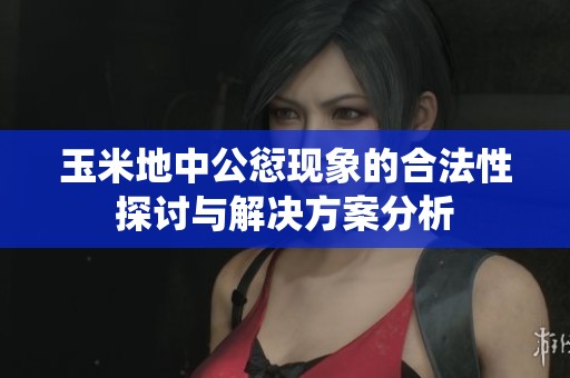 玉米地中公愆现象的合法性探讨与解决方案分析