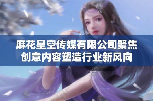 麻花星空传媒有限公司聚焦创意内容塑造行业新风向