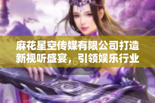 麻花星空传媒有限公司打造新视听盛宴，引领娱乐行业潮流