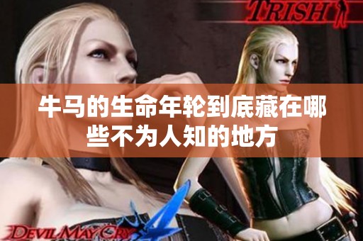 牛马的生命年轮到底藏在哪些不为人知的地方