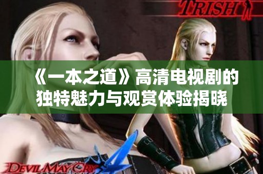 《一本之道》高清电视剧的独特魅力与观赏体验揭晓