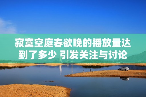 寂寞空庭春欲晚的播放量达到了多少 引发关注与讨论