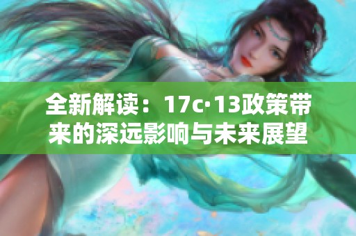 全新解读：17c·13政策带来的深远影响与未来展望